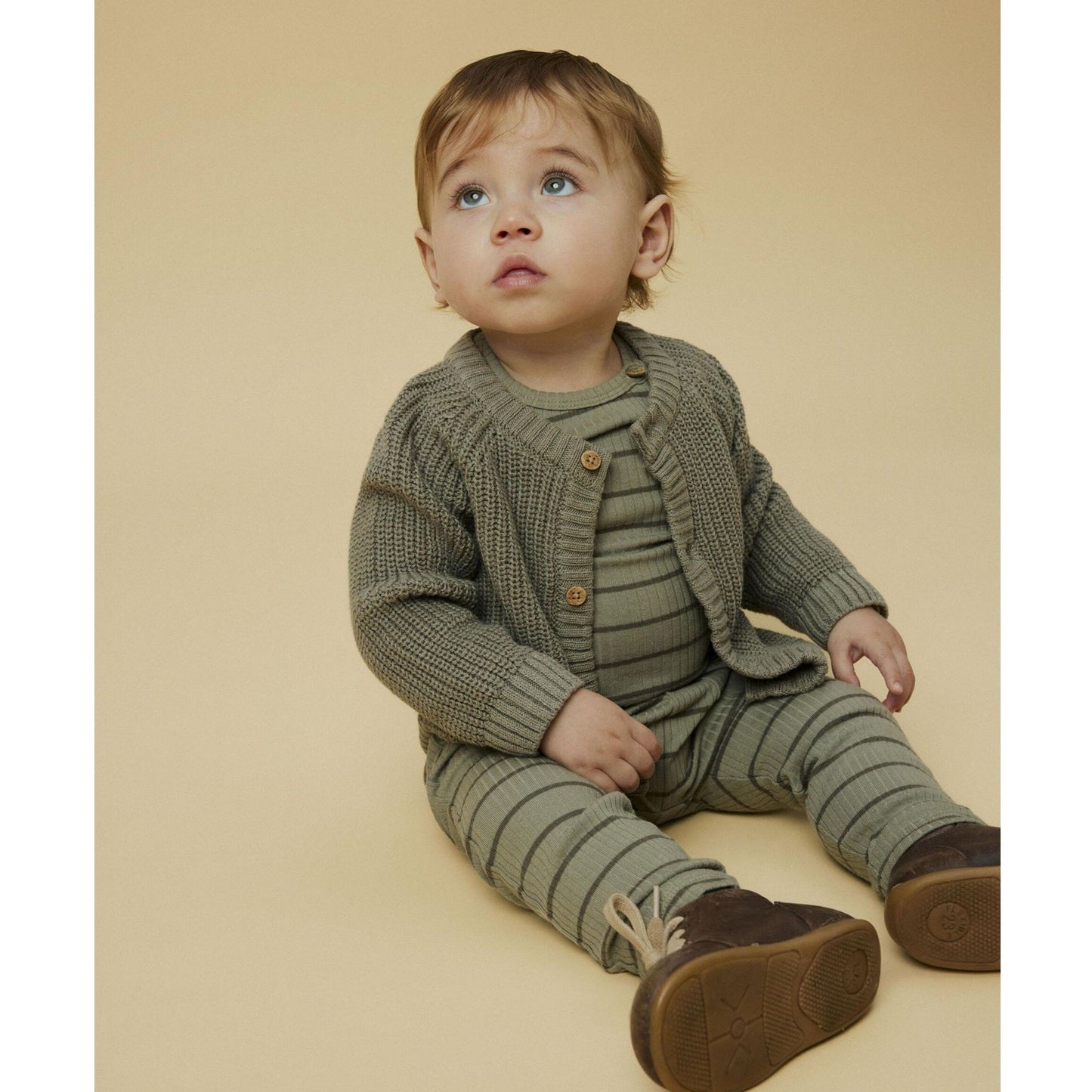 Lil' Atelier Organic Baby Knitted Cardigan - Overland Trek