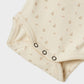 Lil' Atelier Organic L/S Baby Romper - Turtledove/Flower