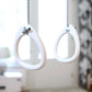 Lillagunga Wooden Indoor Gymnastic Rings - White Birch