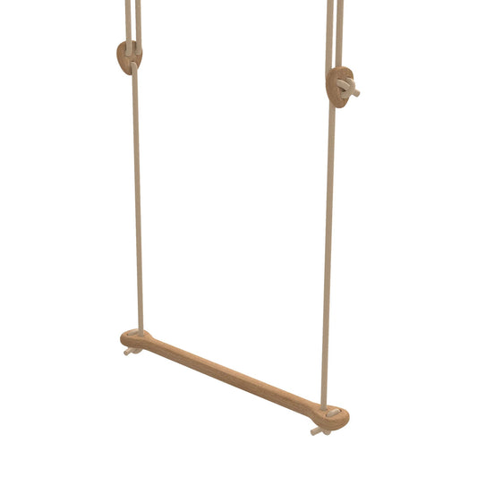 Lillagunga Wooden Indoor Bone Trapeze Swing - Oak