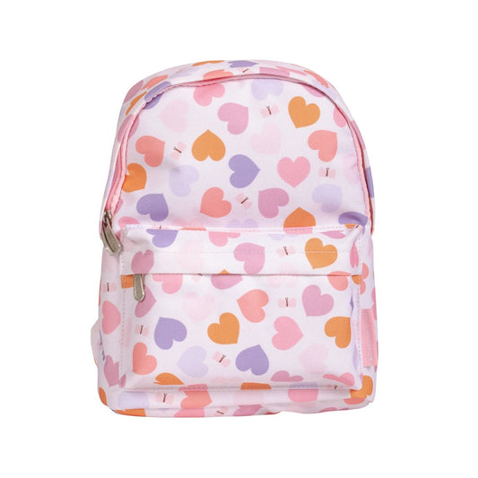 A Little Lovely Company Junior Backpack - Hearts