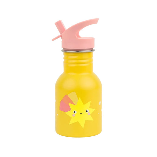 A Little Lovely Company Little Stainless Steel Drinks Bottle - 350ml - Shooting Star
