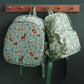 A Little Lovely Company Junior Backpack - Sage Blossoms