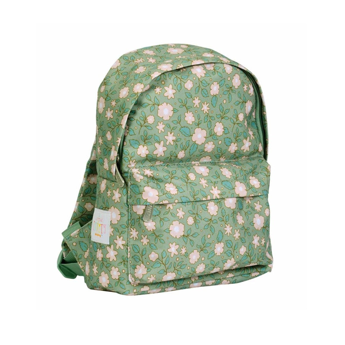 A Little Lovely Company Junior Backpack - Sage Blossoms