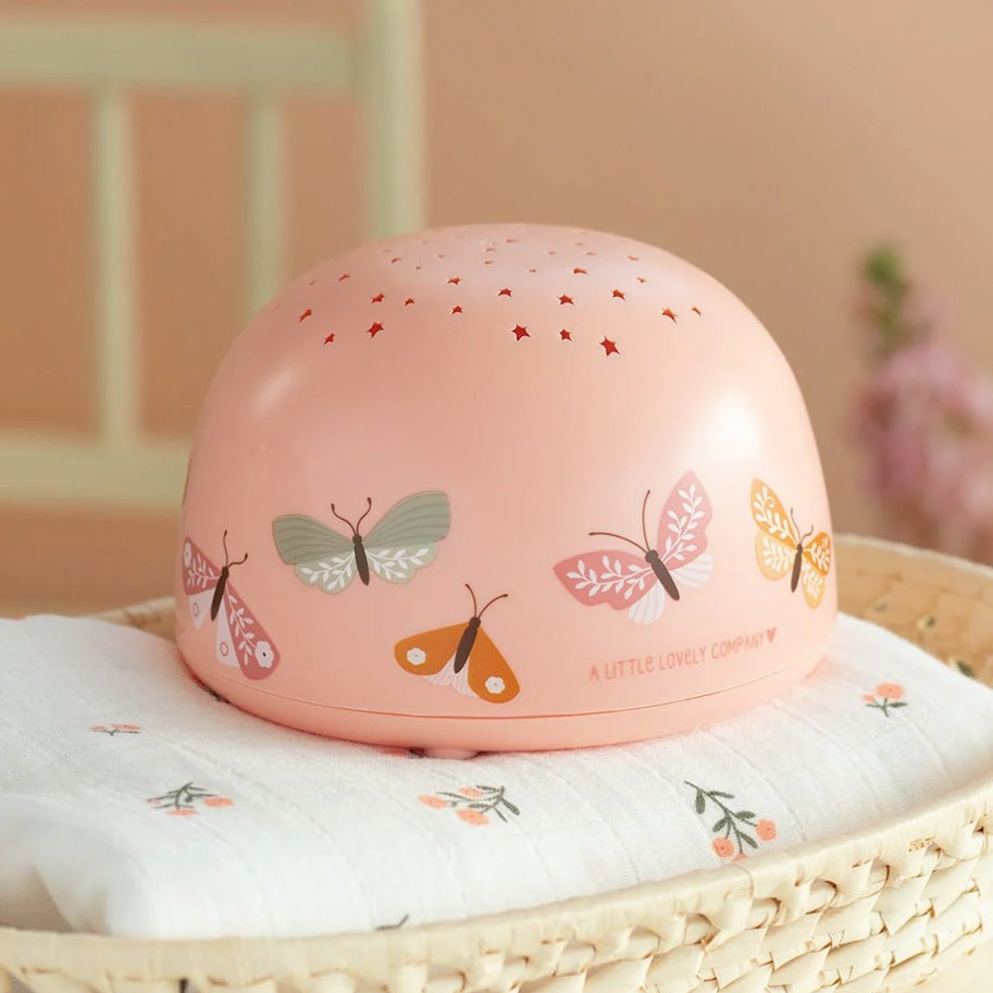A Little Lovely Company Projector Night Light - Butterflies