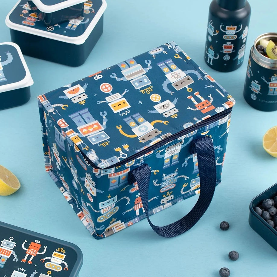 A Little Lovely Company Cool Bag - Robots