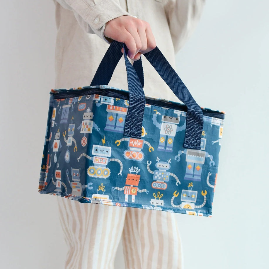 A Little Lovely Company Cool Bag - Robots