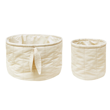 Lorena Canals Set of 2 Quilted Baskets (3 Colours Available)