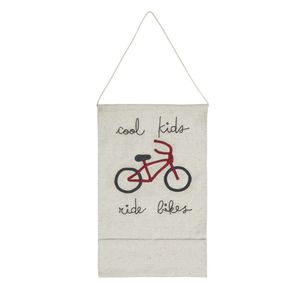 Lorena Canals Wall Pocket Hanging - Cool Kids Ride Bikes