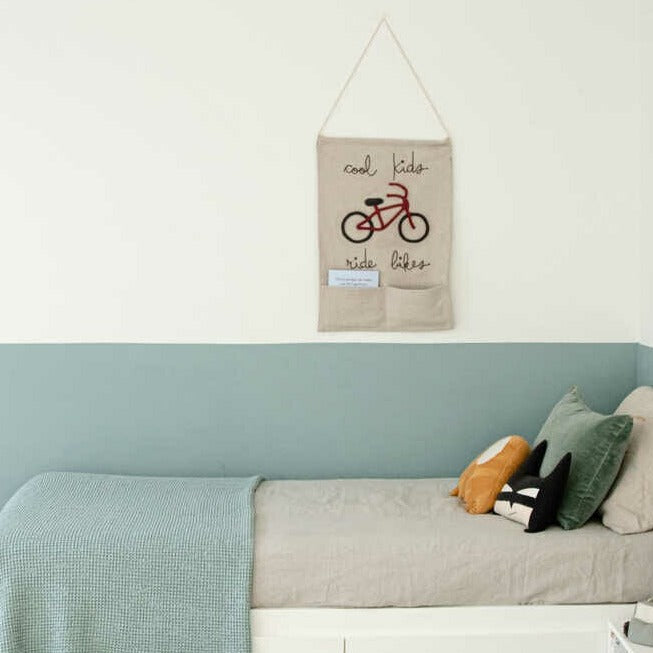 Lorena Canals Wall Pocket Hanging - Cool Kids Ride Bikes