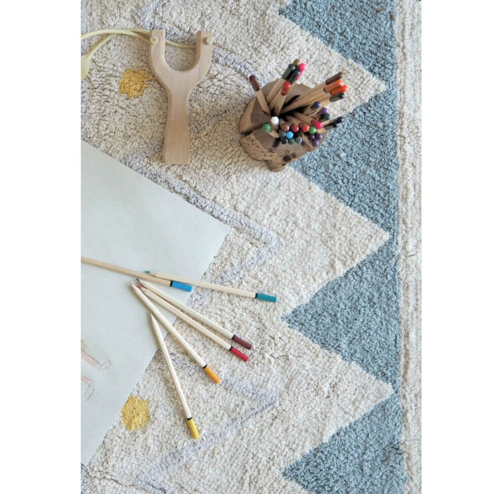 Lorena Canals Washable Rug Azteca (2 Colours & 2 Sizes Available)