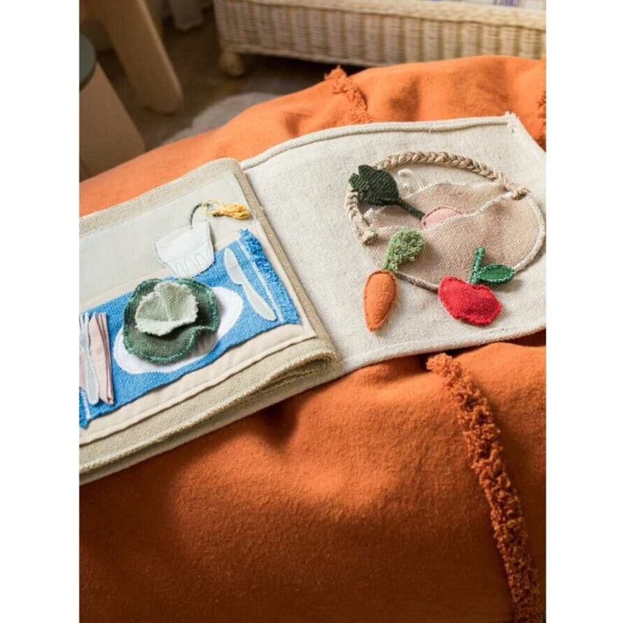 Lorena Canals x Oli & Carol Textile Book - Cool Kids Eat Healthy
