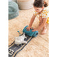 Lorena Canals Ride & Roll Soft Toy - Aeroplane