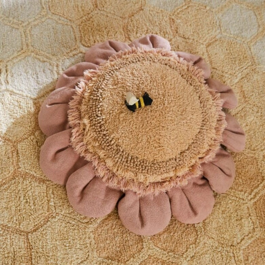 Lorena Canals Floor Cushion - Pink Daisy