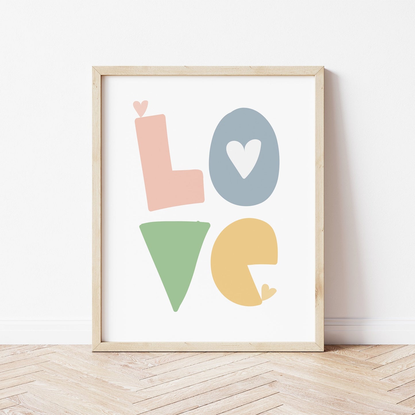The Little Jones LOVE Print