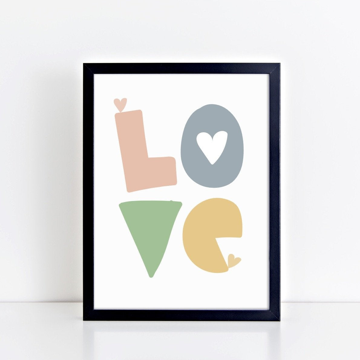 The Little Jones LOVE Print