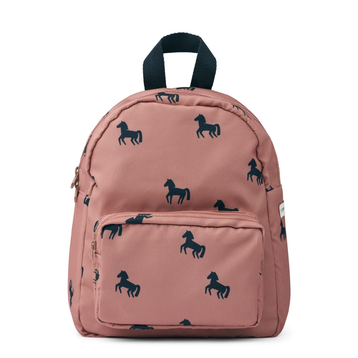 Liewood Allan Children's Backpack - Horses/Dark Rosetta