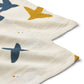 Liewood Lewis Muslin Cloths - 2 Pk - Birds/Sea Shell