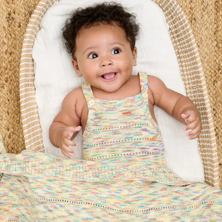 The Bonniemob Magic Space Dye Knitted Bubble Romper