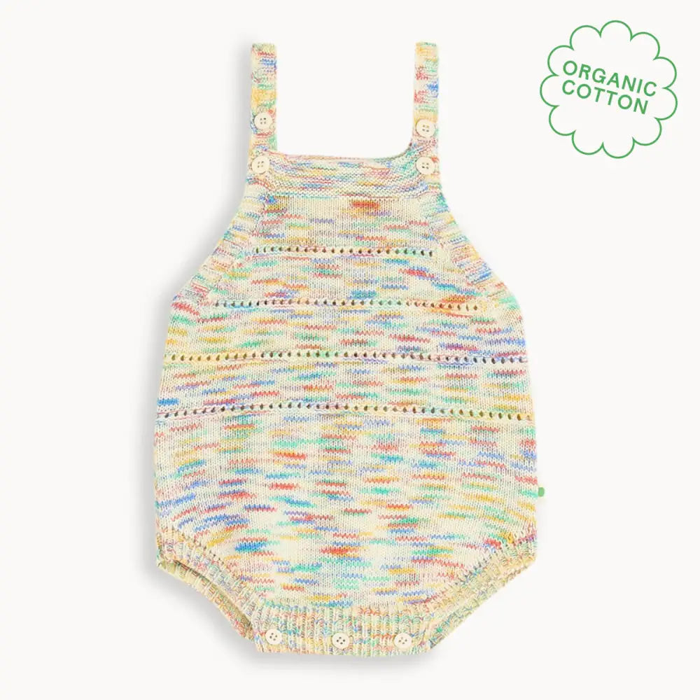 The Bonniemob Magic Space Dye Knitted Bubble Romper
