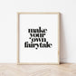 The Little Jones Make Your Own Fairytale Print