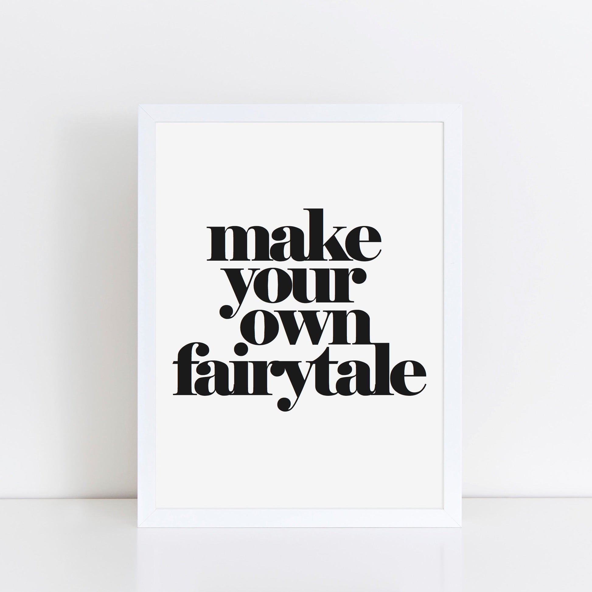 The Little Jones Make Your Own Fairytale Print