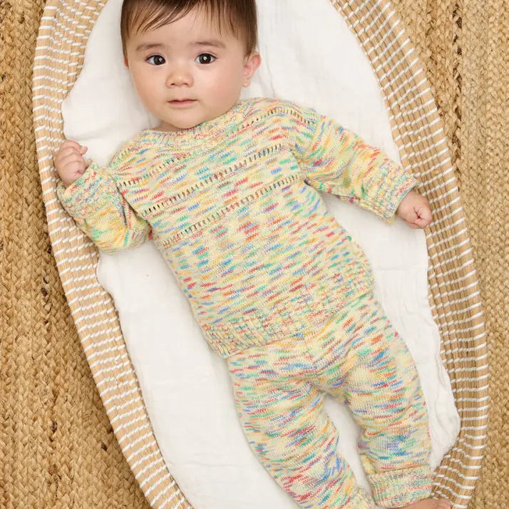 The Bonniemob Mercury Space Dye Knitted Jogging Trousers