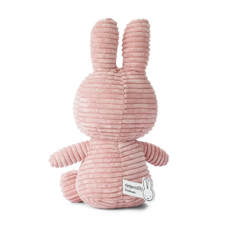 Miffy ECO Corduroy Soft Toy - 24cm Pink