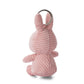 Miffy ECO Corduroy Keyring Soft Toy - 10cm Pink