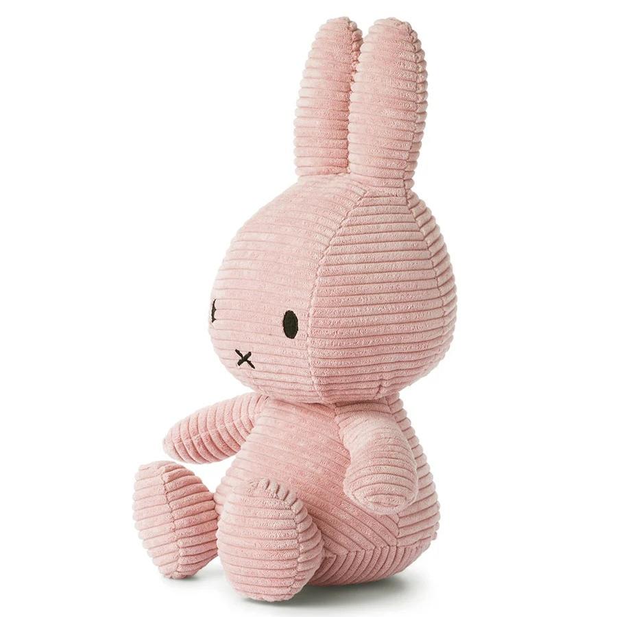 Miffy ECO Corduroy Soft Toy - Large 33cm Pink