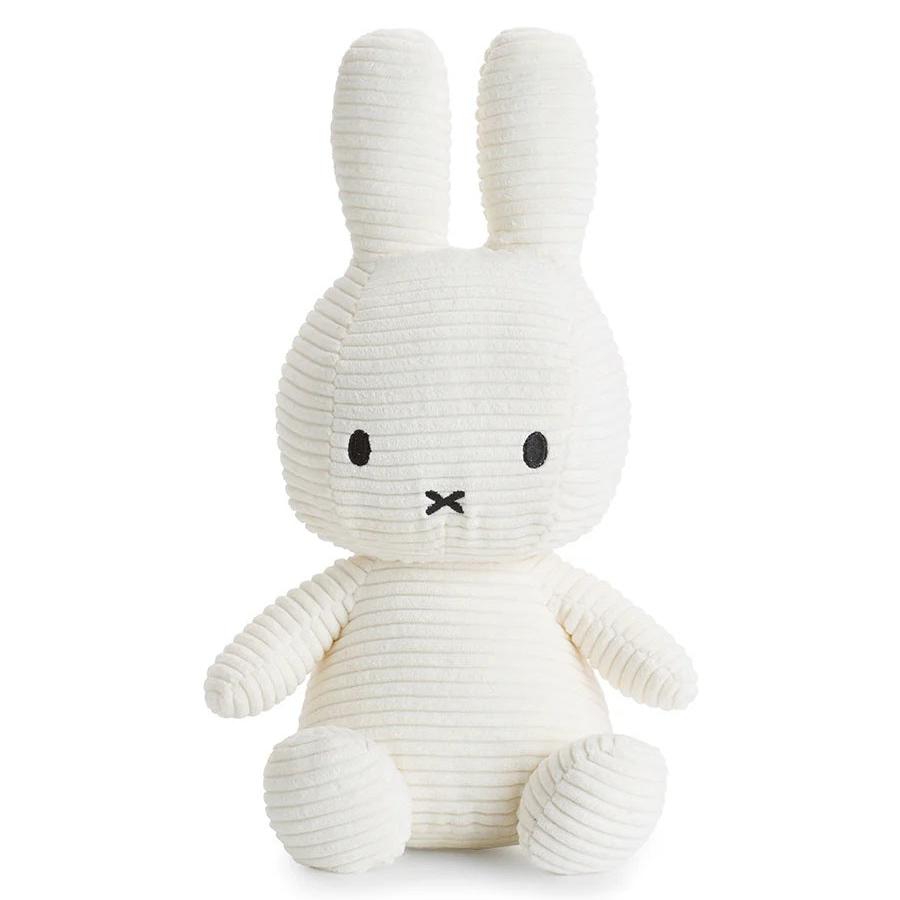 Miffy ECO Corduroy Soft Toy - Large 33cm White