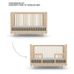 Oeuf NYC Moss Crib - Birch