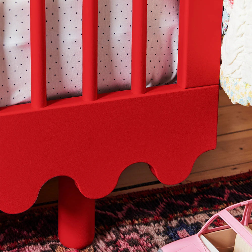 Oeuf NYC Moss Crib - Red