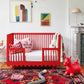 Oeuf NYC Moss Crib - Red