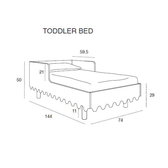 Oeuf NYC Moss Toddler Bed - Birch