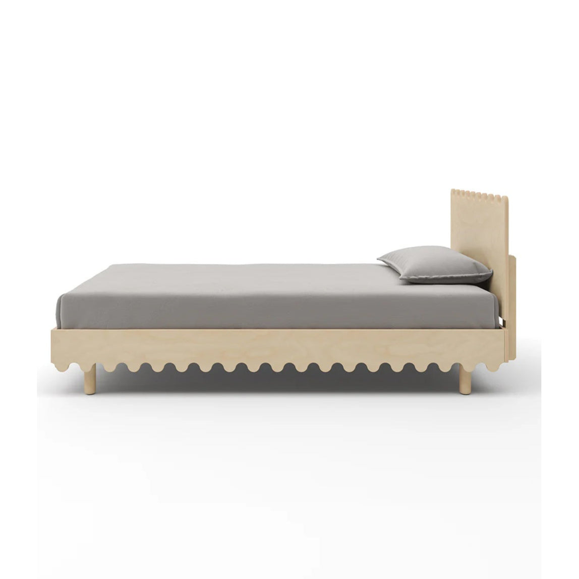 Oeuf NYC Moss Twin Single Bed - Birch