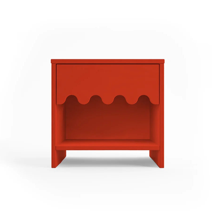 Oeuf NYC Moss Nightstand - Red