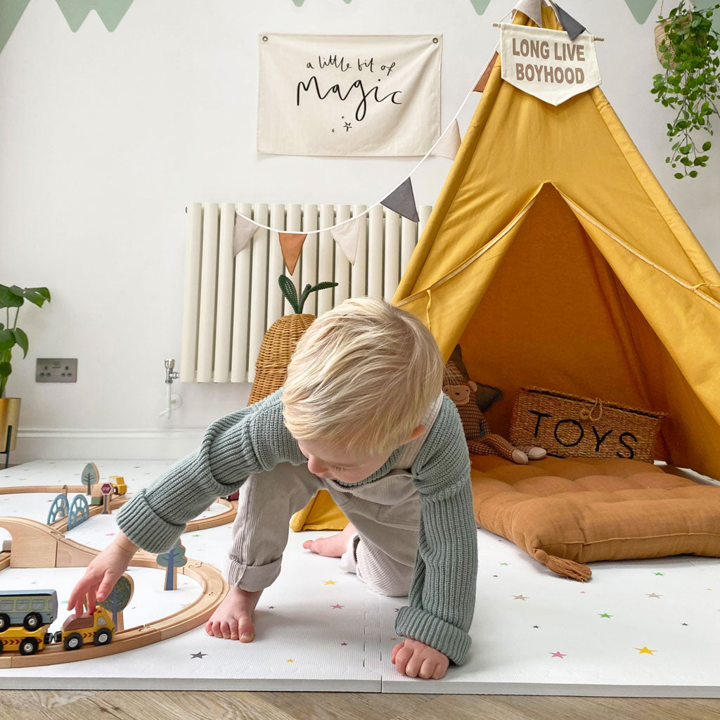 gus + beau Star Foam Playmat Set - Multicolour