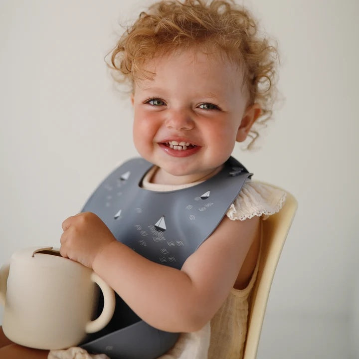 Mushie Silicone Snack Cup - Shifting Sand