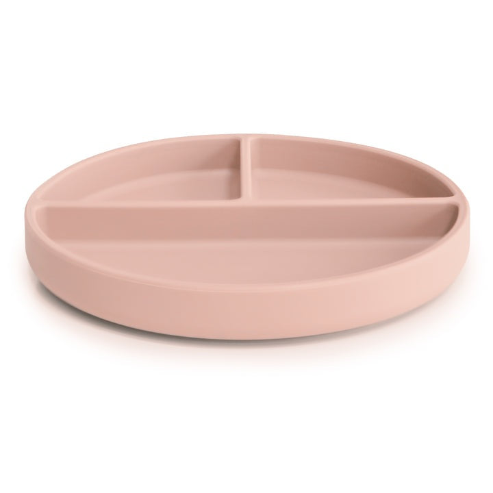 Mushie Silicone Suction Plate - Blush