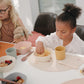 Mushie Square Dinnerware Set - Ivory