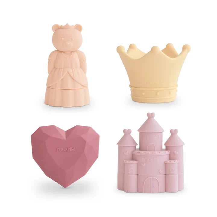 Mushie Mold-Free Bath Play Set - Princess
