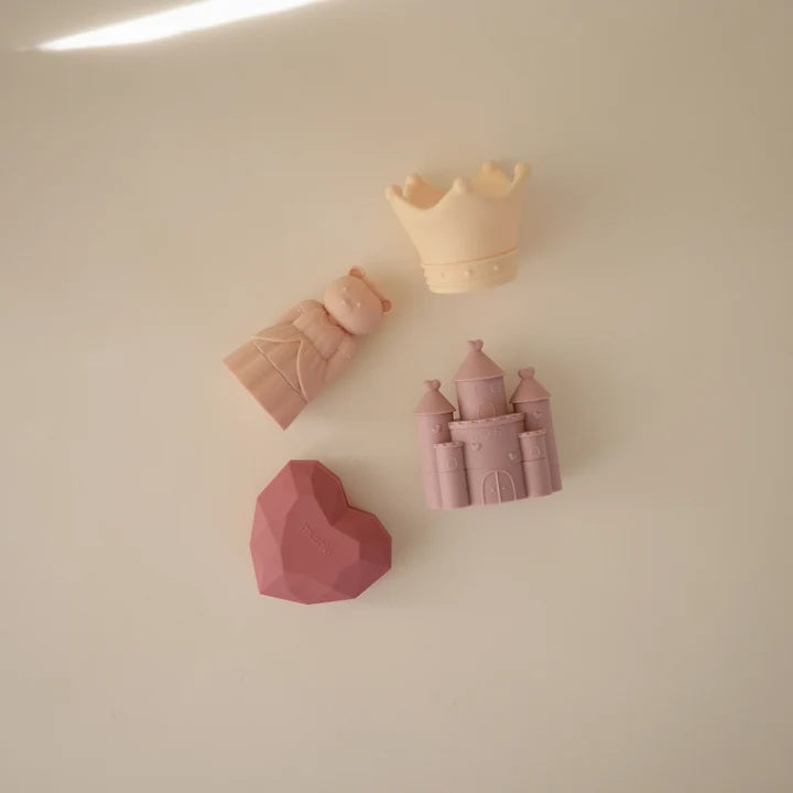 Mushie Mold-Free Bath Play Set - Princess