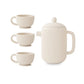 Mushie Silicone Toy Tea Set - Shifting Sand