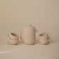 Mushie Silicone Toy Tea Set - Shifting Sand