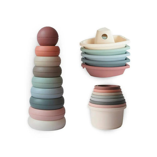 Mushie Baby Toy Gift Set