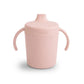 Mushie Trainer Sippy Cup - Blush