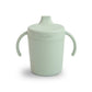 Mushie Trainer Sippy Cup - Sage