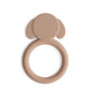 Mushie Silicone Teether - Dog