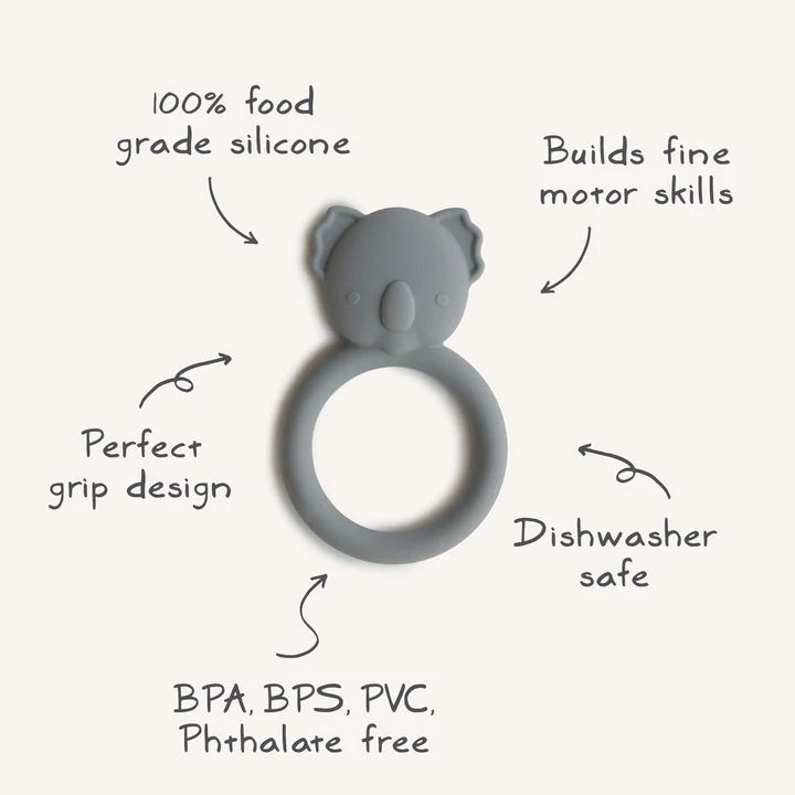 Mushie Silicone Teether - Koala